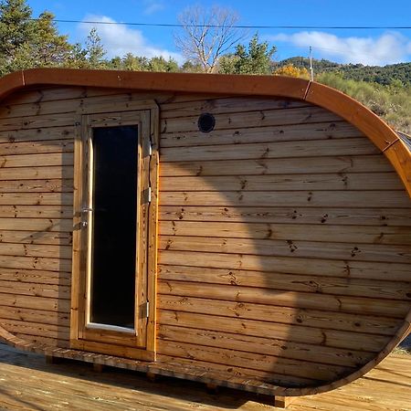 Camping Les Hauts De Rosans エクステリア 写真