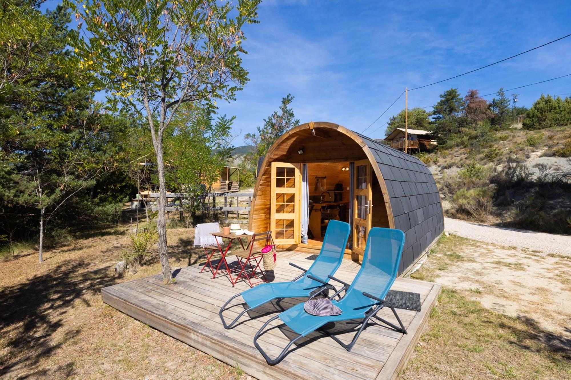 Camping Les Hauts De Rosans エクステリア 写真